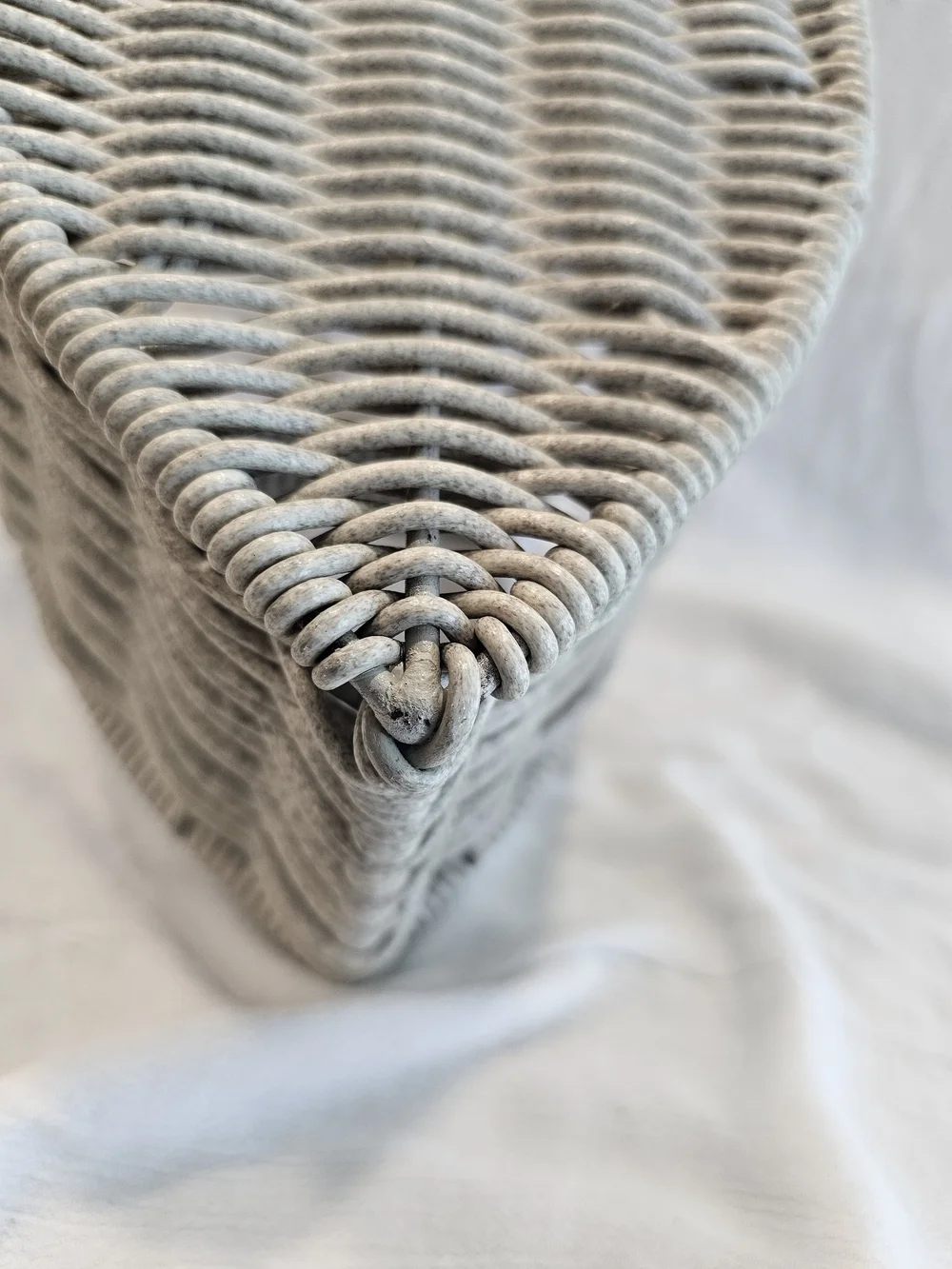 Tug Boat Plastic Wickerlike Nantucket Style Basket